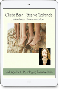Glade Børn Stærke Søskende kursus ipad